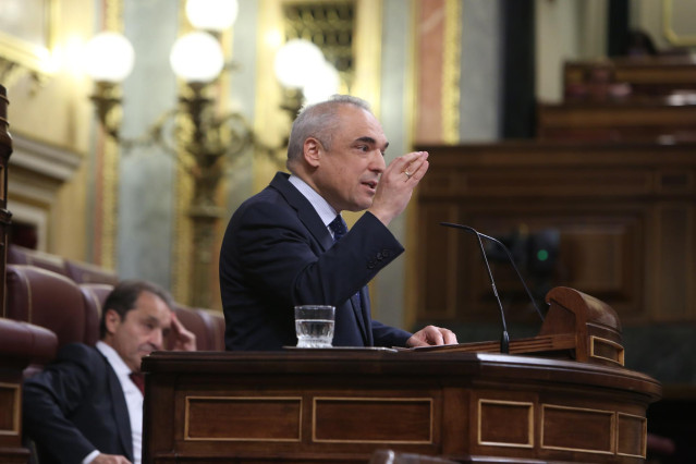 Sesión Plenaria en el Congreso de los Diputados para la toma en consideración de