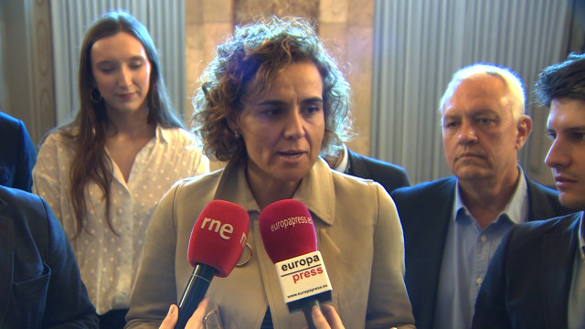La portavoz del PP en el Congreso de los Diputados, Dolors Montserrat, visita al