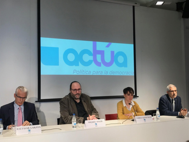 Llamazares (Actúa) apela a abstencionistas y 