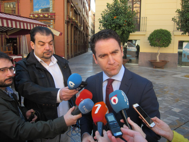 El secretario general del PP, Teodoro García Egea