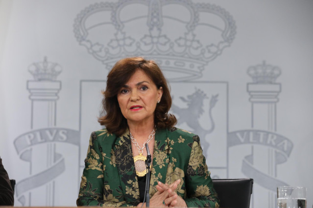 Rueda de prensa posterior al Consejo de Ministros