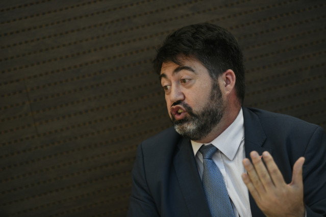 El responsable de políticas económicas de Izquierda Unida, Carlos Sánchez Mato,