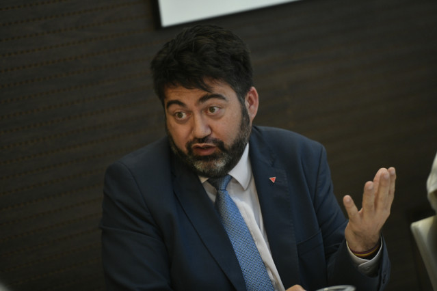 El responsable de políticas económicas de Izquierda Unida, Carlos Sánchez Mato,