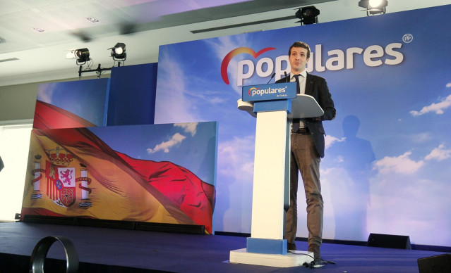 Acto de clausura de la convención de Bienestar Social del PP en Ferrol (Galicia)