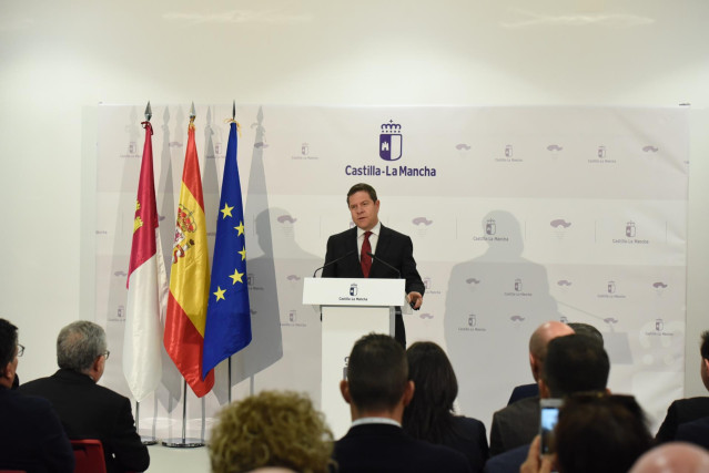 García-Page en la inauguración del Tolmo de Minateda