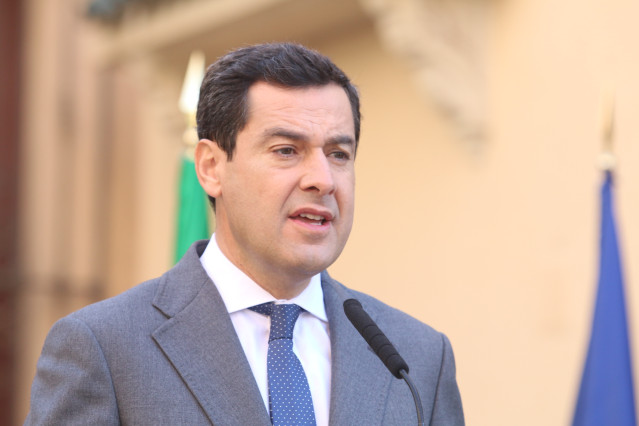 El presidente de la Junta, Juanma Moreno, en una imagen de archivo