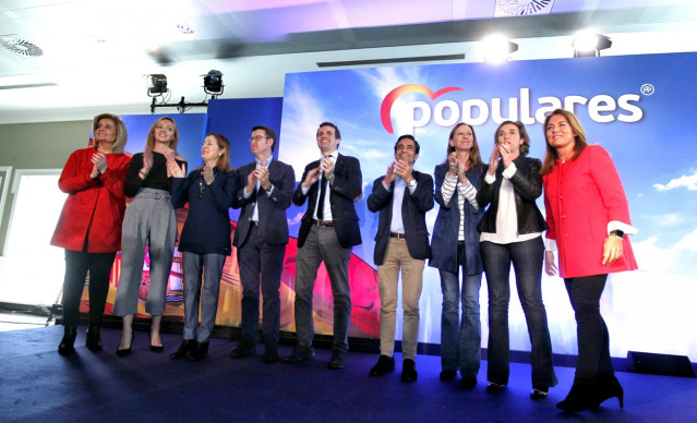 Acto de clausura de la convención de Bienestar Social del PP en Ferrol (Galicia)