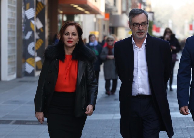 La expresidenta de las Cortes de Castilla y León, Silvia Clemente, presenta su c