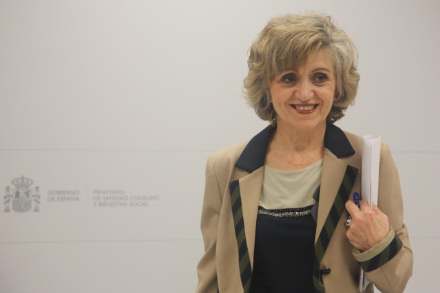 Rueda de prensa sobre la pobreza infantil en el Ministerio de Sanidad