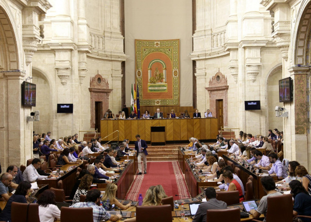 Pleno del Parlamento andaluz