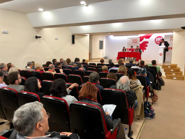 Ejecutiva del PSPV para la elección de las listas socialistas.