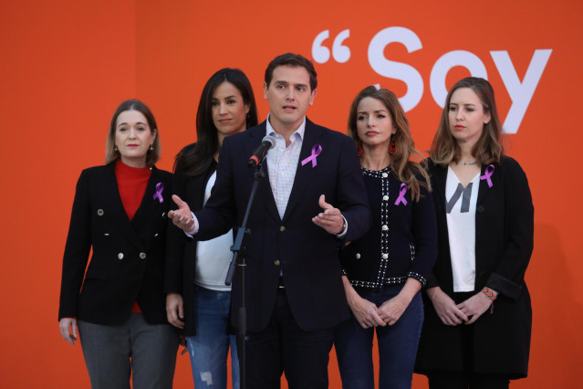 Declaración institucional de Ciudadanos con motivo del Día de la Mujer