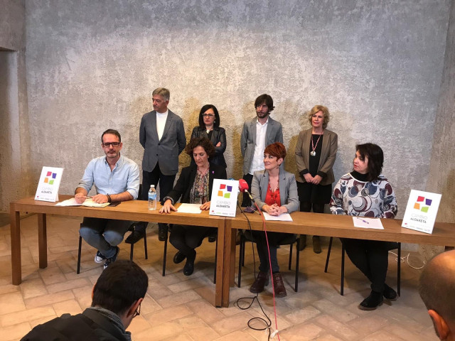 28A.- Geroa Bai, EH Bildu, Podemos E Izquierda-Ezkerra Concurrirán Juntos Al Sen