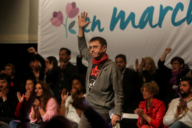 Encuentro programático de Podemos en Alcorcón (Madrid)