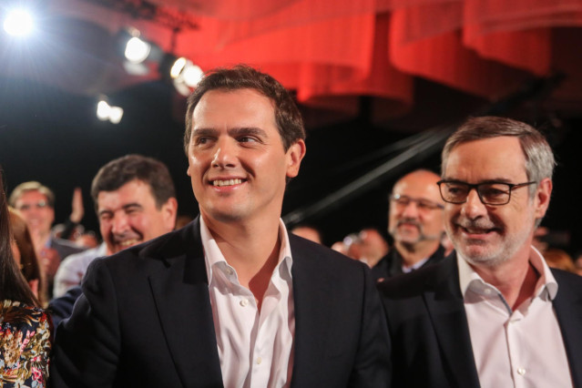 Presentación de Albert Rivera como candidato de Ciudadanos a la Presidencia del