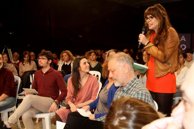 Presentación de los candidatos de Podemos de Euskadi al Congreso