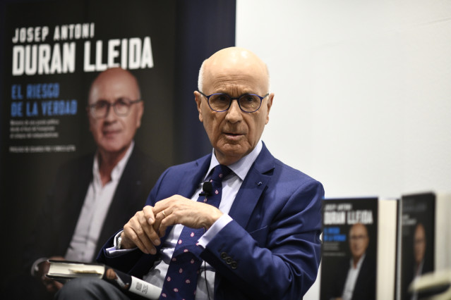 Presentación del libro 'El riesgo de la verdad' de Josep Antoni Duran Lleida