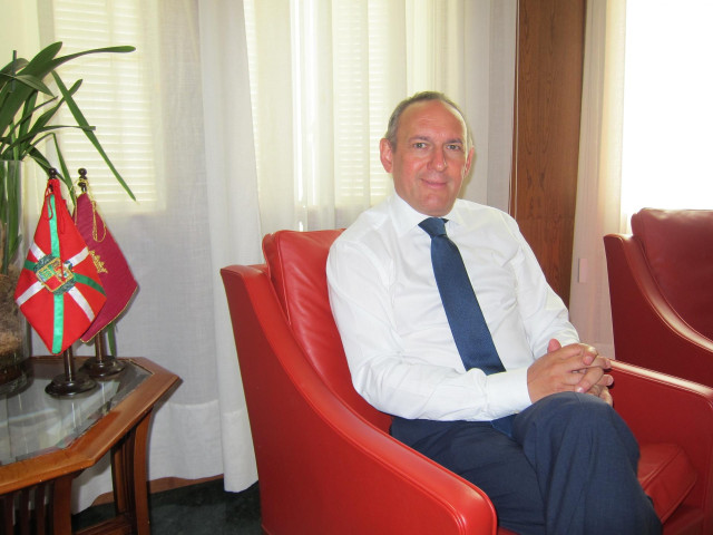 El diputado general de Álava, Ramiro González,