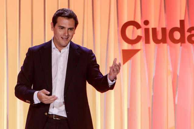 Presentación de Albert Rivera como candidato de Ciudadanos a la Presidencia del