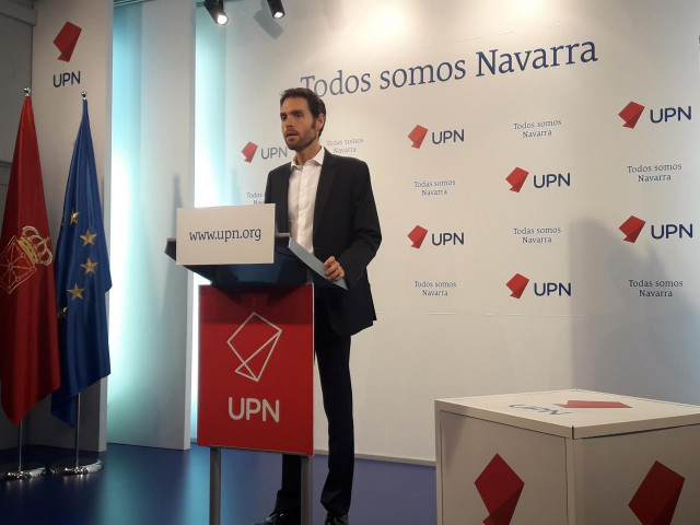 Sayas se presenta a las primarias de UPN al Congreso con 