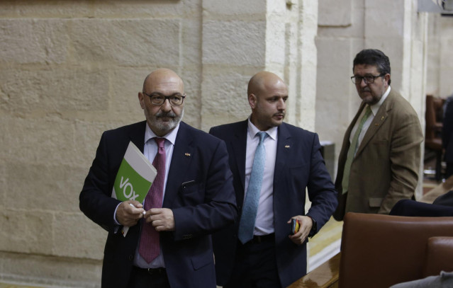 Sesión de control en la segunda jornada del Pleno del Parlamento andaluz