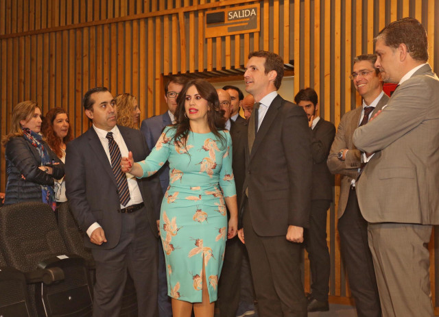 Pablo Casado recibe en Valladolid el premio al 'Mejor Comunicador' que concede l