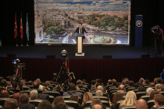 Presentación de los candidatos del PP de Madrid a las elecciones locales y auton