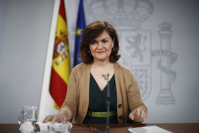 Rueda de prensa tras la reunión del Consejo de Ministros