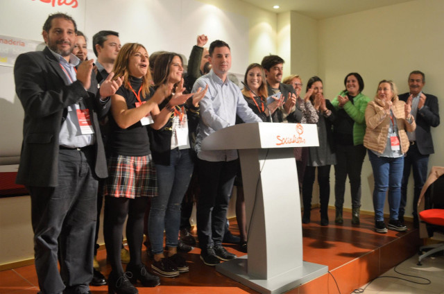 El nuevo secretario del PSOE de León, Javier Alfonso Cendón