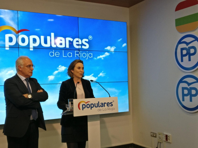 AMP.- Gamarra encabezará la lista del PP riojano al Congreso