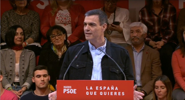 28A.- Sánchez Acusa A La Derecha De 