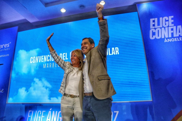 28A.- Juanma Moreno Señala Que El PP Es El Único Partido Que Representa 