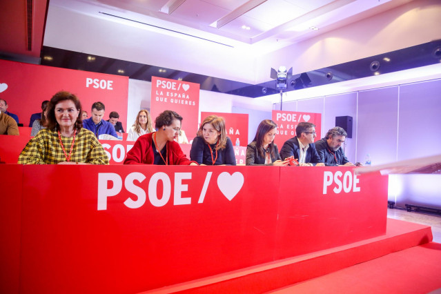 Comité Federal del PSOE donde se ratifican las listas electorales para el 28A y