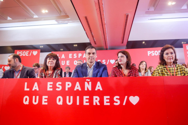 Comité Federal del PSOE donde se ratifican las listas electorales para el 28A y