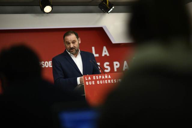 Rueda de prensa del PSOE sobre actualidad política