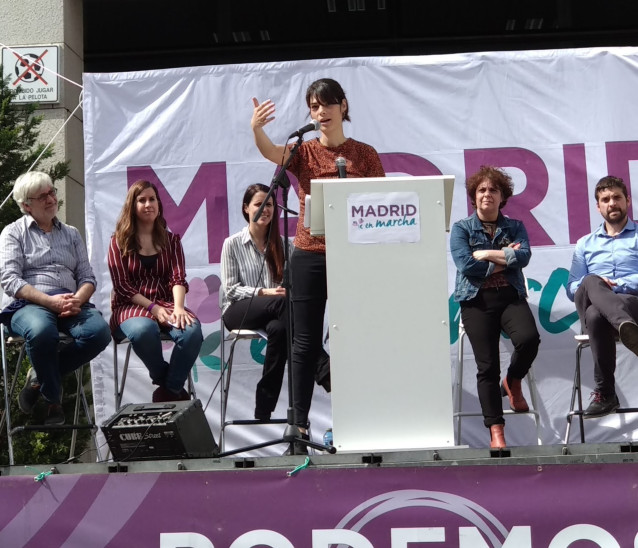 Isa Serra dice que el proyecto del PP es el del 