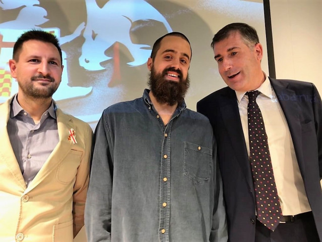 Miguel Martínez, Jaume Vives y Joan López Alegre presentan Tabarnia