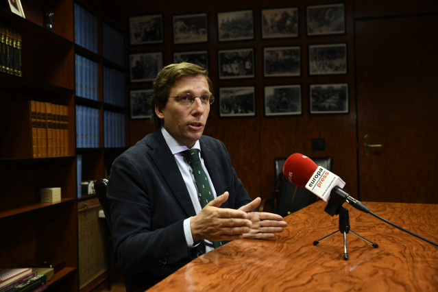 Entrevista de Europa Press a José Luis Martínez-Almeida