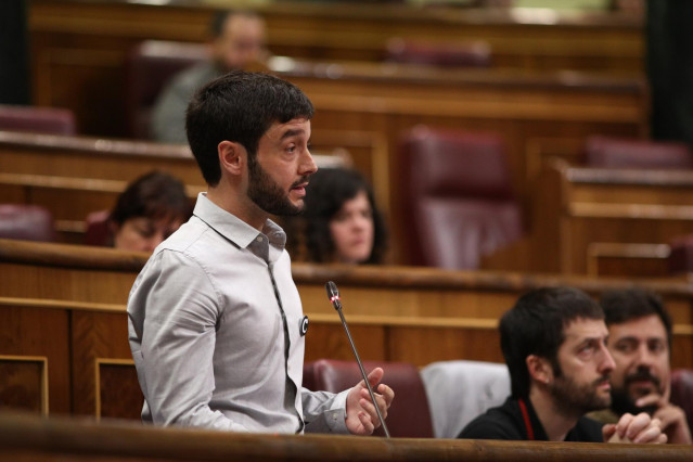 Pablo Bustinduy, diputado de Podemos
