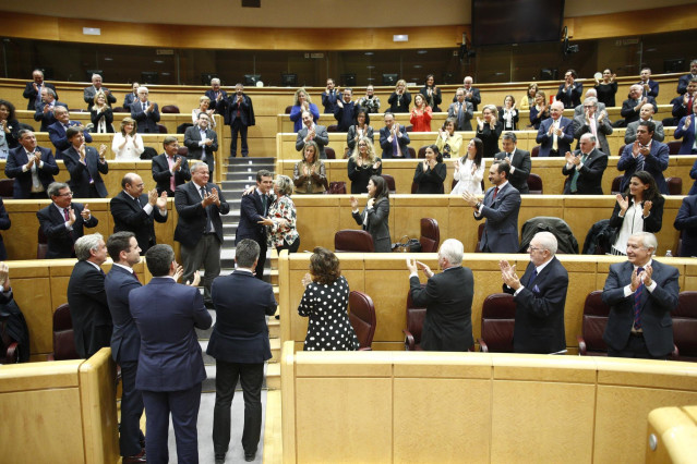 Reunión del grupo “popular” en el Senado