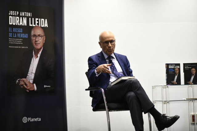 Presentación del libro 'El riesgo de la verdad' de Josep Antoni Duran Lleida