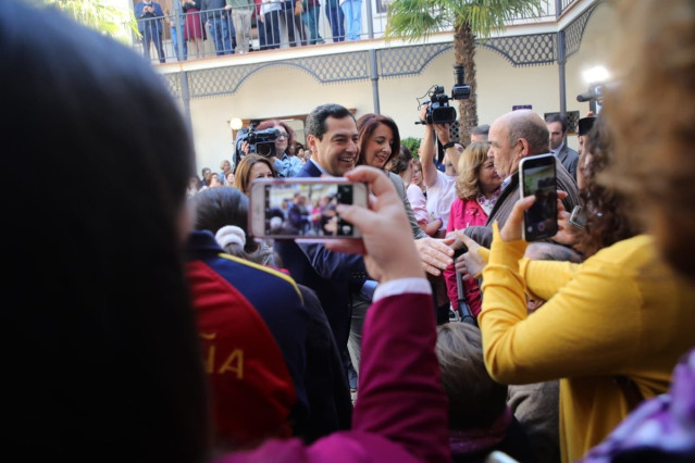 28A.- Moreno Dice Que Si La Visita De Sánchez A Andalucía Es Electoral 