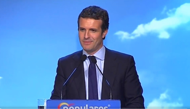 Pablo Casado participa este sábado en un acto público en Mérida, almuerza en Bad