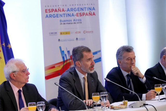 Segunda jornada del viaje de Estado de los Reyes a la República Argentina