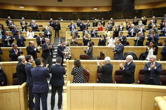 Reunión del grupo “popular” en el Senado