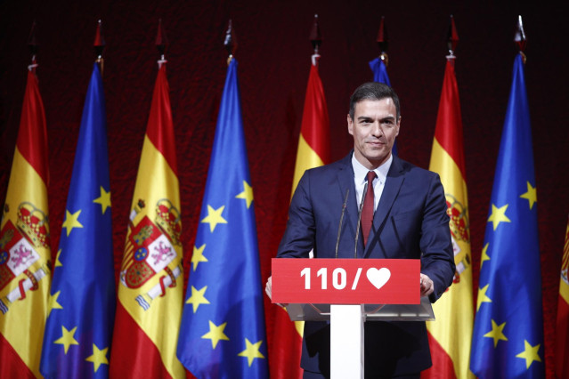 Pedro Sánchez presenta las 110 principales medidas del programa electoral del PS