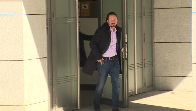 Pablo Iglesias se persona en la Audiencia Nacional como perjudicado en el caso V