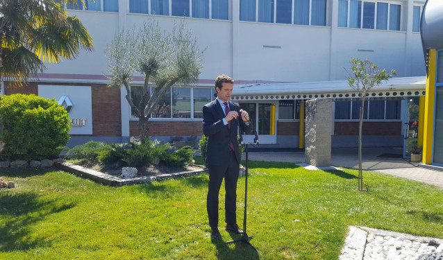 Casado promete que el PP luchará para evitar que PSOE, Podemos y separatistas av