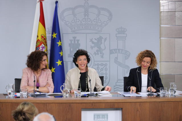 Rueda de prensa posterior al Consejo de Ministros