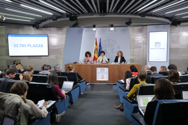 Rueda de prensa posterior al Consejo de Ministros